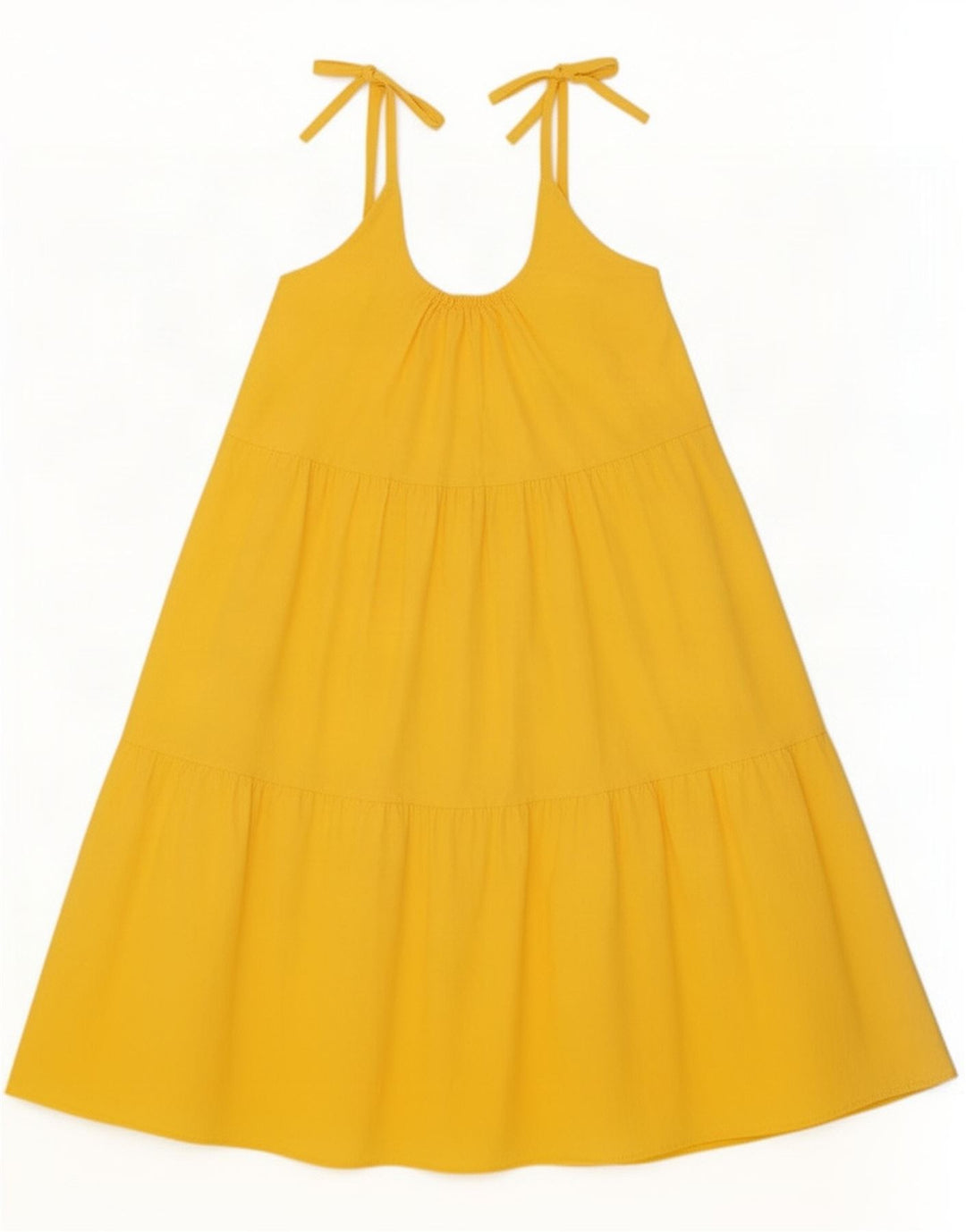 Vintage Γυναικείο Sundress UK 12 Medium Yellow
