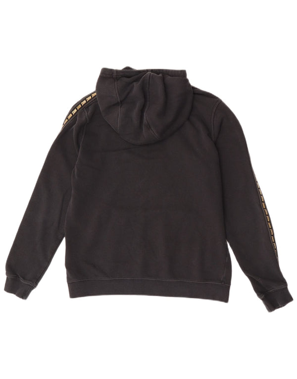 Nike Girls Graphic Hoodie Jumper 13-14 Years XL Μαύρο βαμβακερό