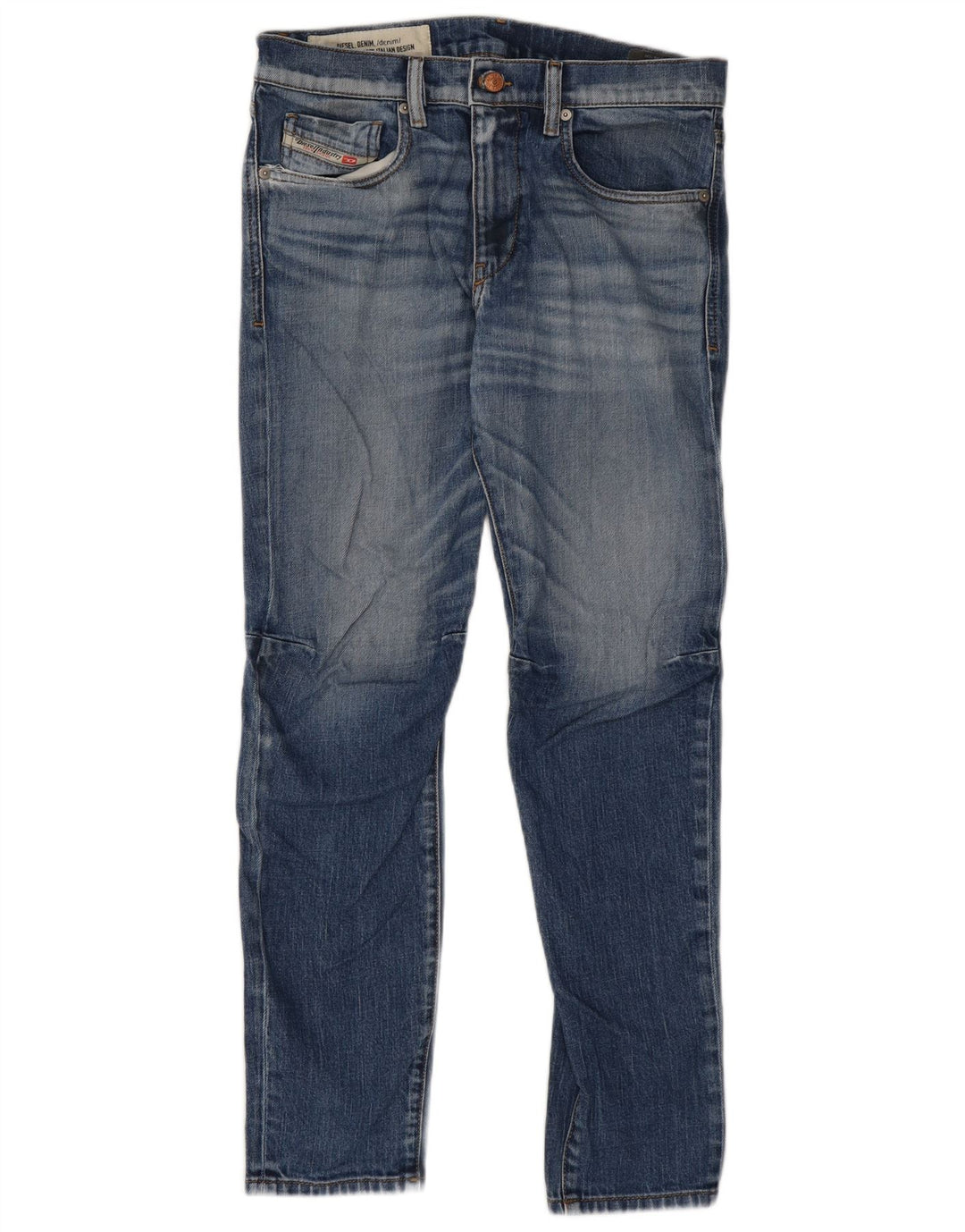 Diesel Ανδρικό D-Strukt Slim Jeans W32 L30 Μπλε βαμβακερό