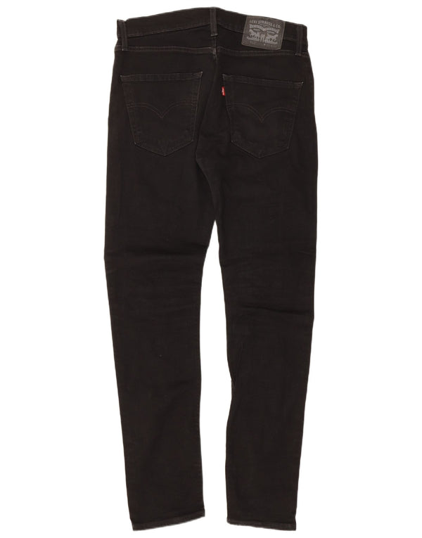 Levi's Mens 512 Slim Tapered Jeans W32 L32 Μαύρο βαμβακερό