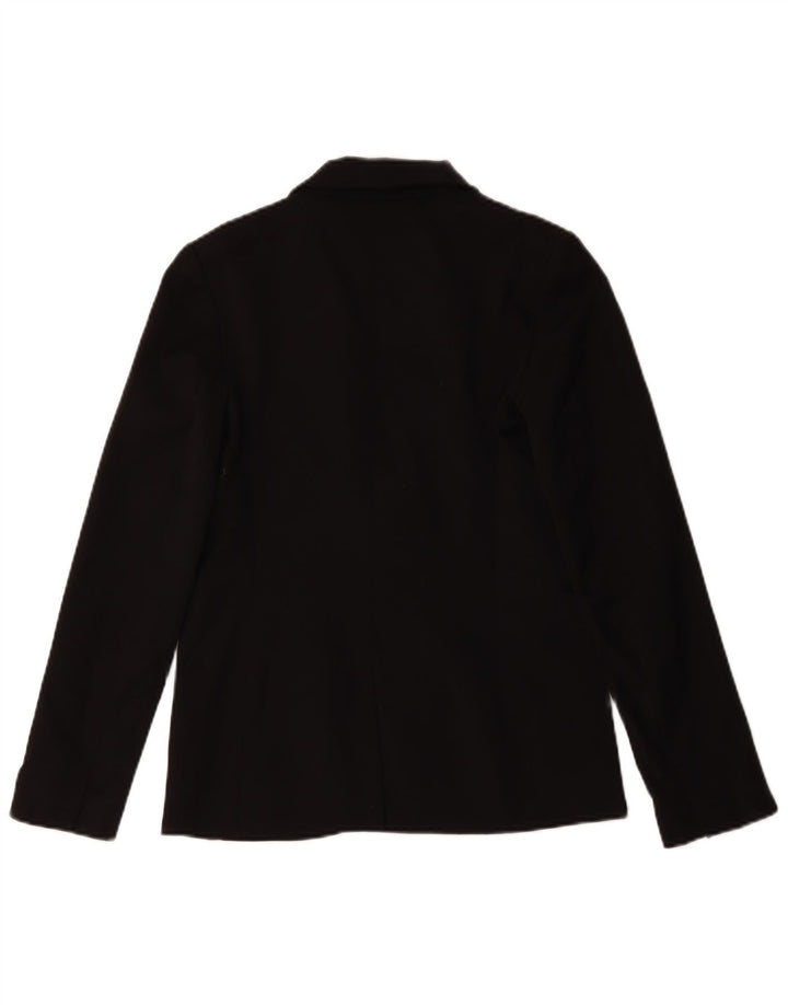 Hobbs Γυναικείο σακάκι 1 κουμπιού UK 8 Small Black Wool