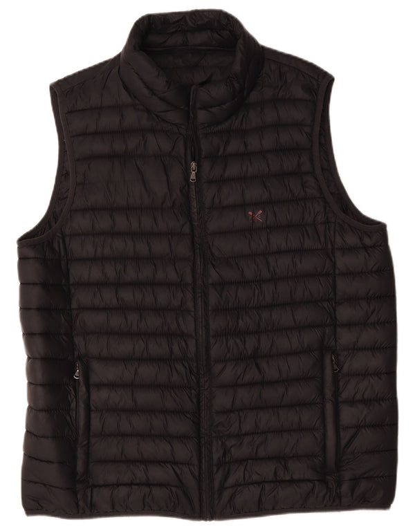 Ανδρικά ρούχα Crew με επένδυση Gilet UK 42 XL Navy Blue Nylon
