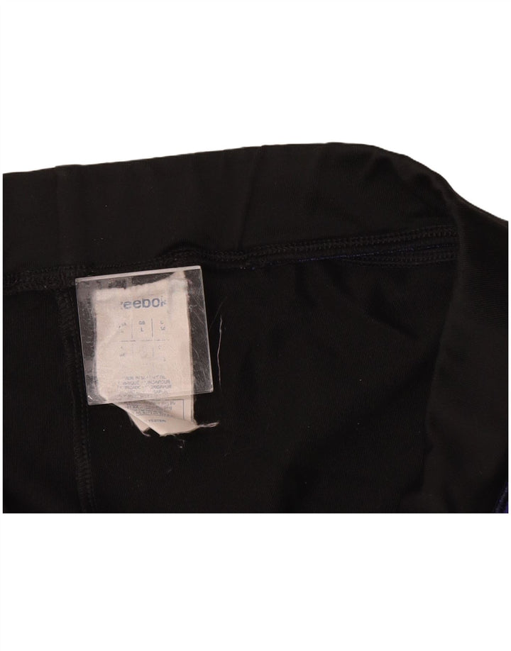 Γυναικεία αθλητική φόρμα REEBOK Παντελόνι UK 14 Large Black Polyester