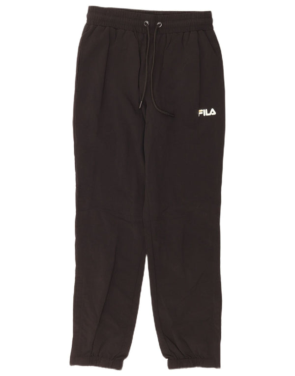 Fila Γυναικεία αθλητική φόρμα Παντελόνι Joggers UK 6 XS Μαύρο νάιλον
