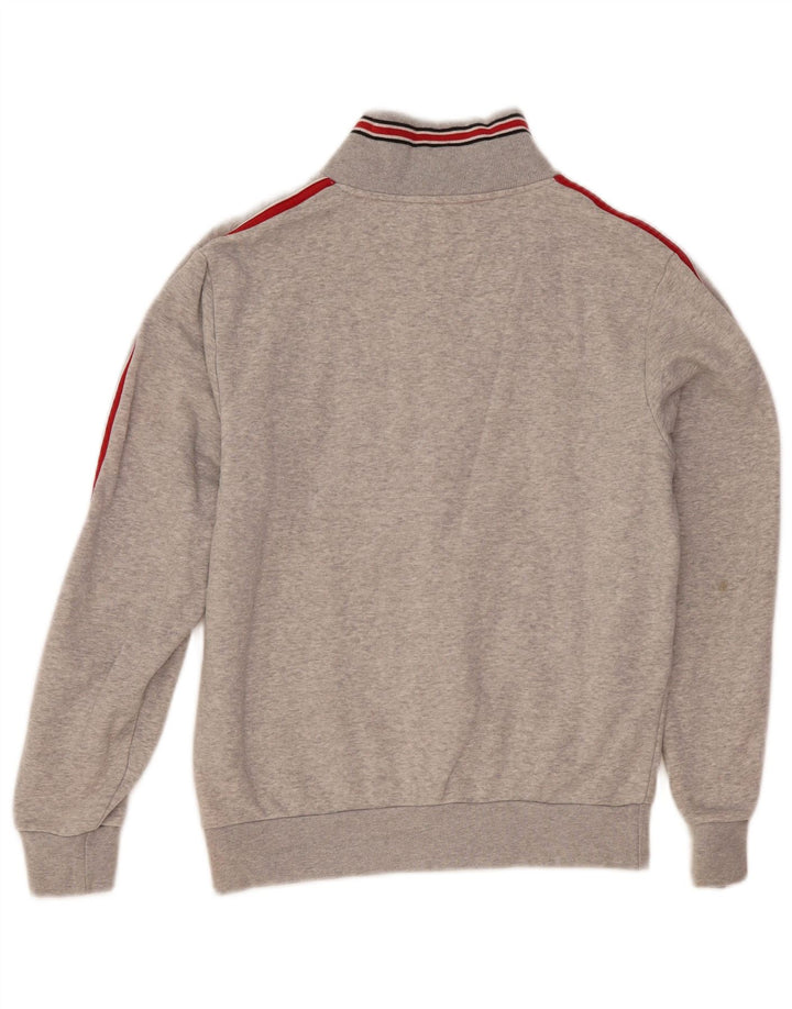 Ellesse γυναικεία αθλητική φόρμα Top Jacket UK 10 Small Grey Flecked Cotton
