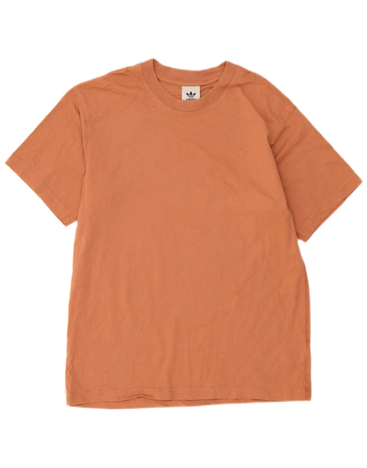 Ανδρικό T-Shirt Adidas Top Βαμβακερό μεσαίο καφέ