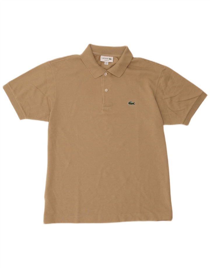 Ανδρικό πουκάμισο Lacoste Classic Fit Polo Μέγεθος 4 Βαμβακερό μεσαίο μπεζ