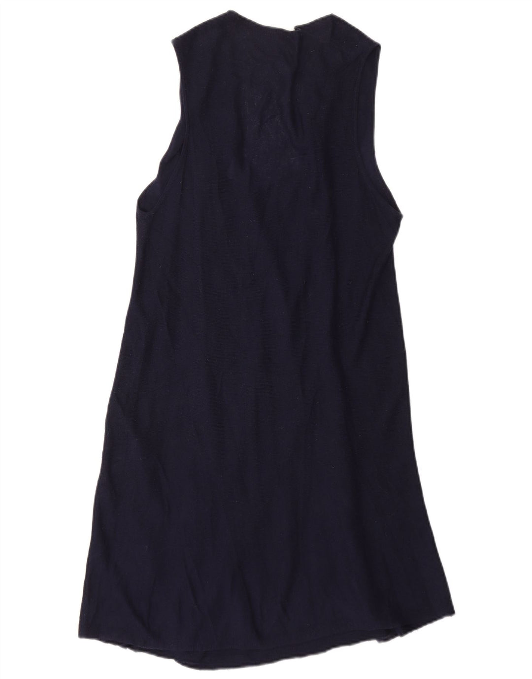 PHASE EIGHT Womens Longline Open Cardigan Sweater UK 12 Medium Navy Blue