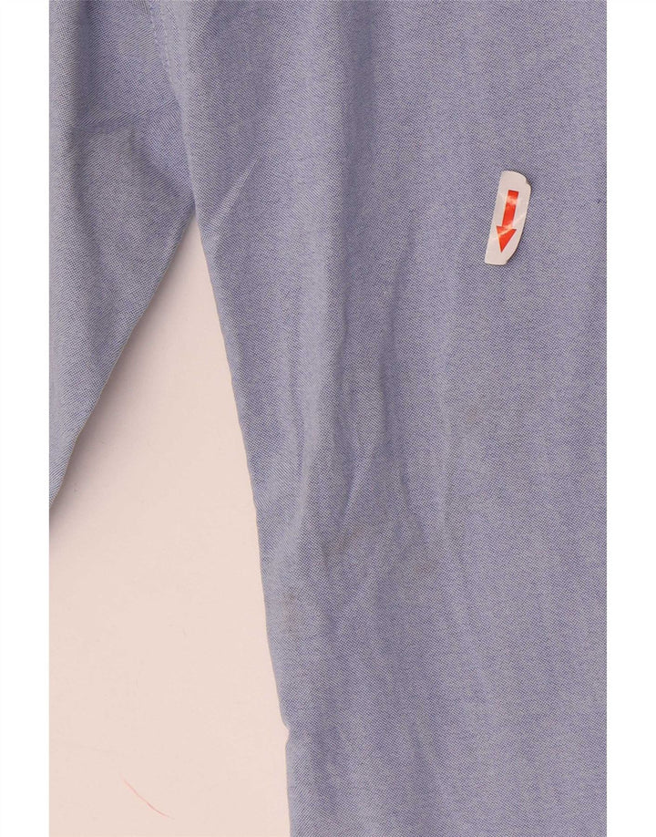 Ανδρικό πουκάμισο Chaps Size 17 1/2 XL Μπλε βαμβακερό