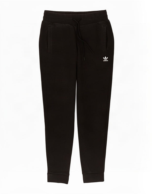 Γυναικεία αθλητική φόρμα Adidas Παντελόνι Joggers UK 8 Small Black Cotton