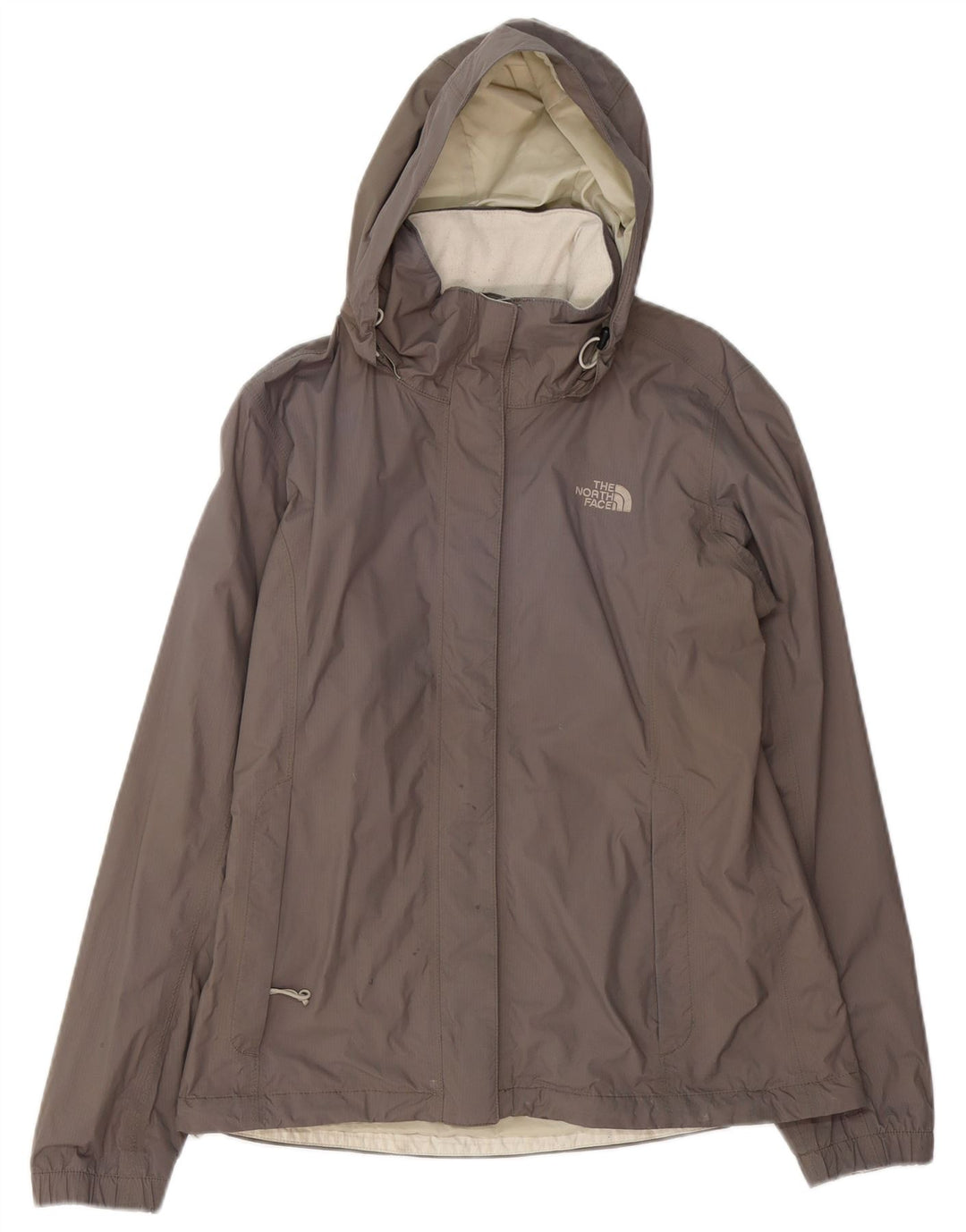 THE NORTH FACE Γυναικείο μπουφάν βροχής με κουκούλα Hyvent UK 14 Medium Grey
