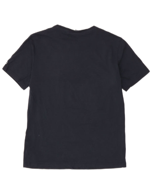 Champion Boys Graphic T-shirt Top 15-16 ετών 2XL Navy Blue Cotton