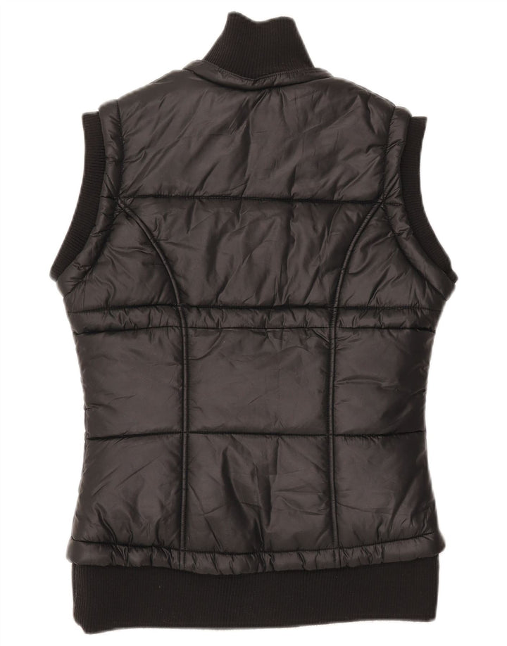 ADIDAS Γυναικεία επένδυση Gilet IT 42 Μεσαίο Μαύρο Πολυεστέρας