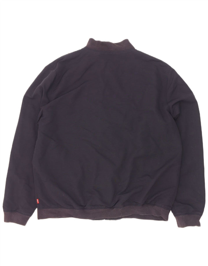 Ανδρικό μπουφάν Levi's Bomber UK 42 XL Navy Blue Polyamide
