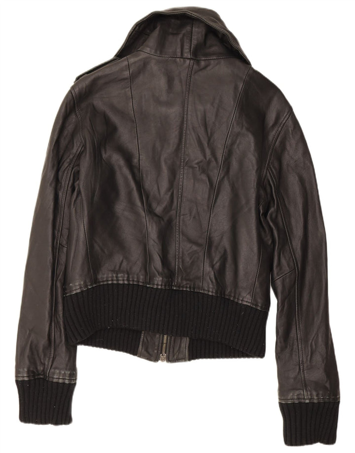 Zen Γυναικείο Military Leather Jacket IT 46 Large Black