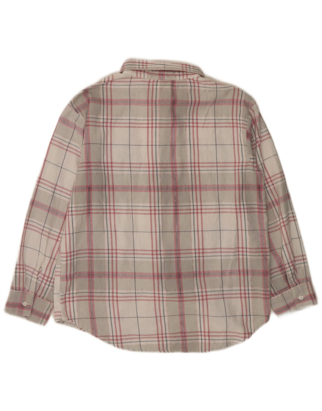 LEVI'S Girls Flannel πουκάμισο 14-15 ετών Γκρι βαμβακερό