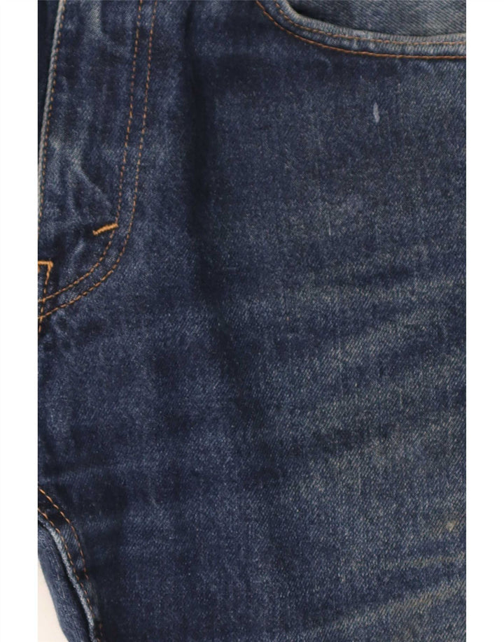 Levi's Mens 505 Straight Jeans W32 L29 Blue Cotton