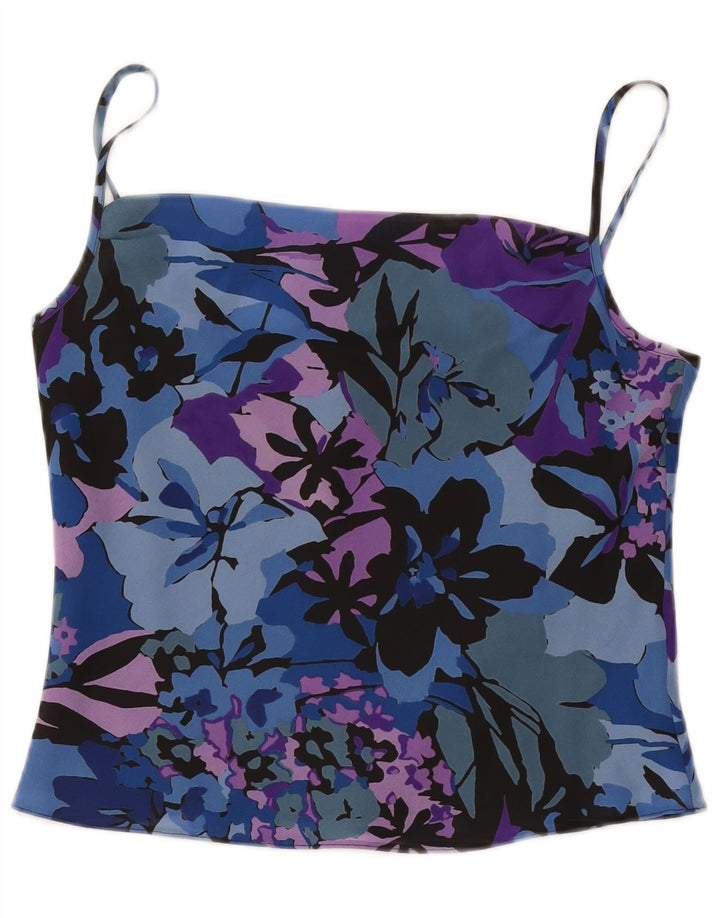St. Bernard Womens Crop Cami Top UK 12 Medium πολύχρωμο Floral