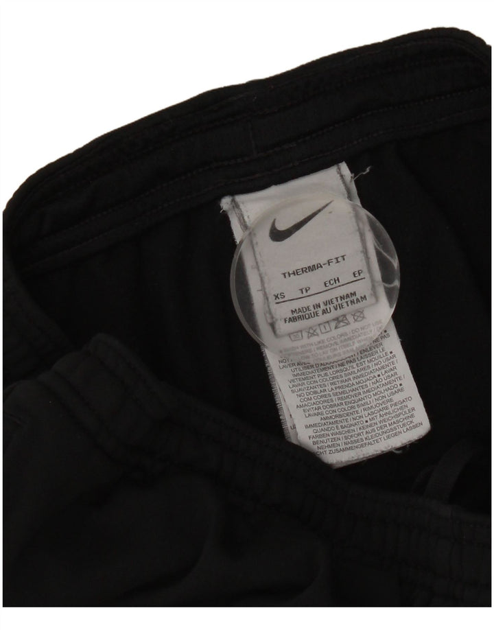 Ανδρικό παντελόνι φόρμας Nike Therma-Fit XS Μαύρο πολυεστέρα