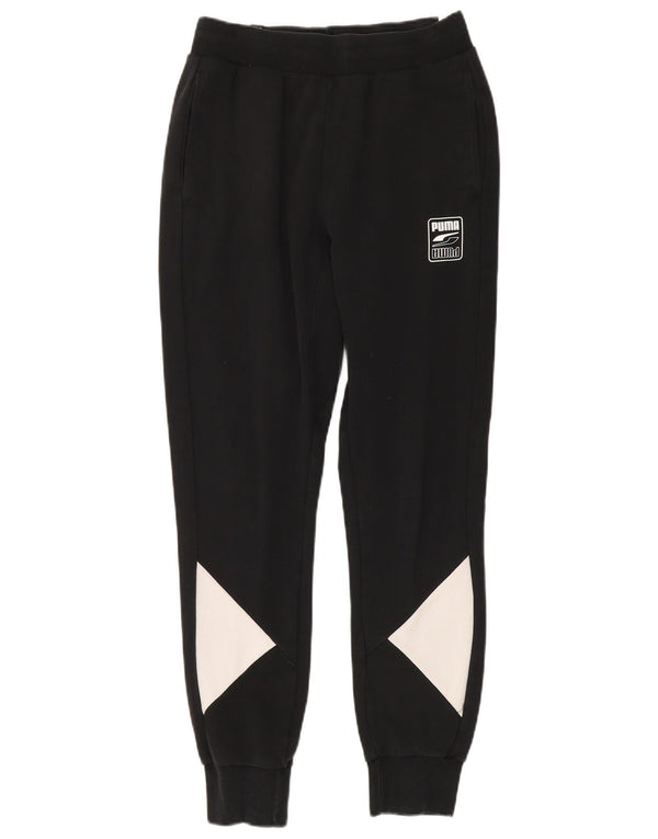 Ανδρική φόρμα Puma Παντελόνι Joggers Μεσαίο Μαύρο Χρώμα βαμβακερό