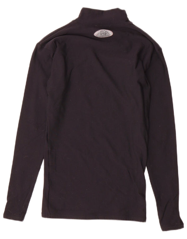 Under Armour Γυναικείο Μακρυμάνικο UK 10 Small Black Nylon