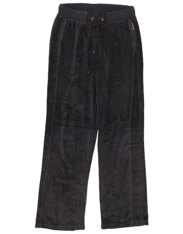 Champion Womens Easy Fit Velor αθλητική φόρμα UK 8 Small Black