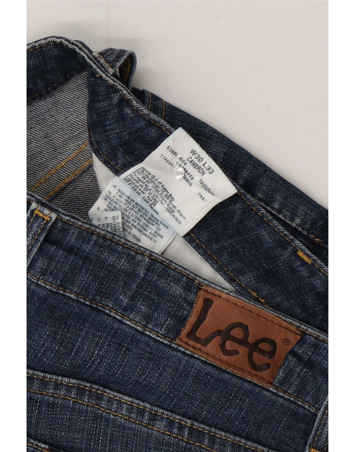 Lee Womens Cameron Bootcut Jeans W30 L30 Blue Cotton