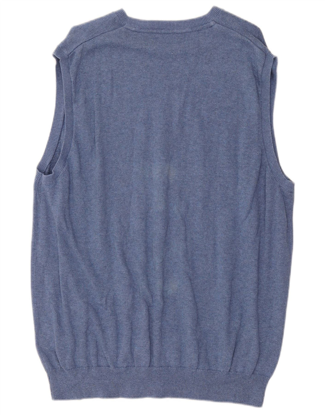 Marks & Spencer Ανδρικό γιλέκο Tank Top XL Blue Cotton