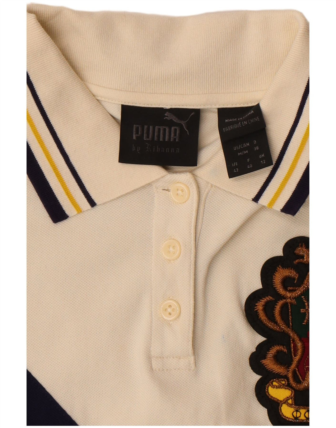 Puma Γυναικείο φόρεμα πόλο UK 12 Medium Beige