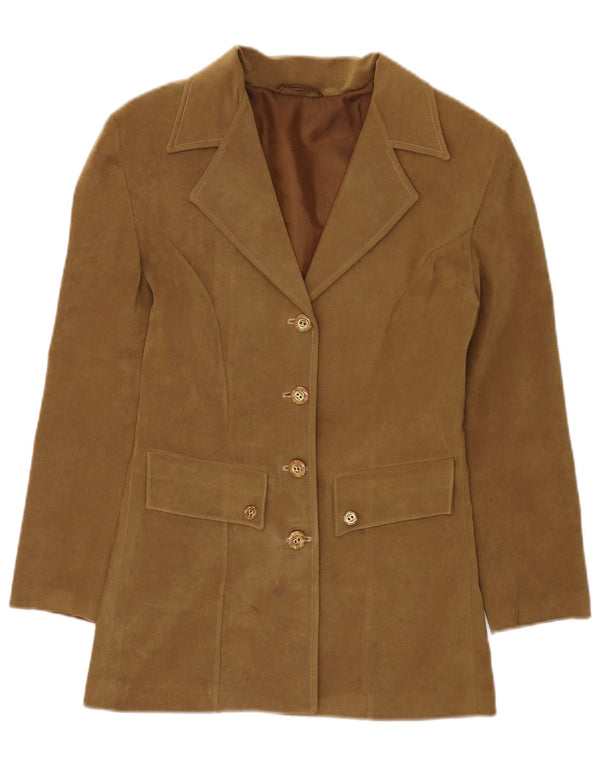 Vintage γυναικείο μπουφάν blazer UK 10 Small Khaki
