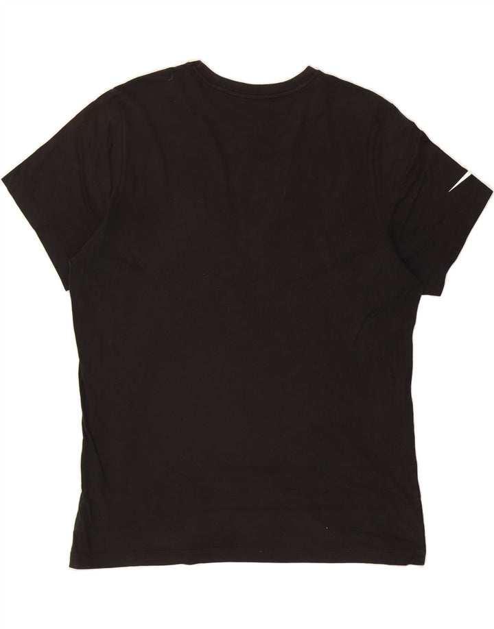 NIKE Mens T-Shirt Top XL Black Cotton Vintage Nike and Second-Hand Nike from Messina Hembry 
