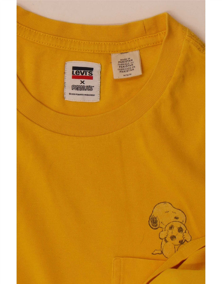 Ανδρικό μπλουζάκι Levi's Peanuts Top Medium Yellow