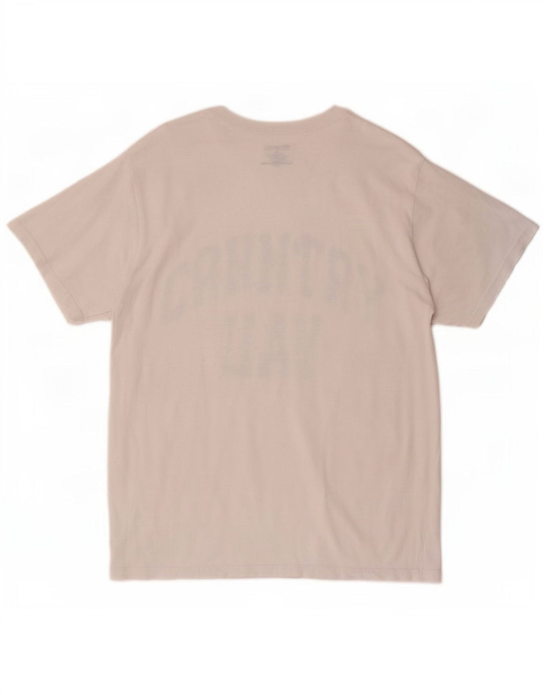 Ανδρικό γραφικό T-Shirt Champion Top από μεσαίο λευκό βαμβακερό