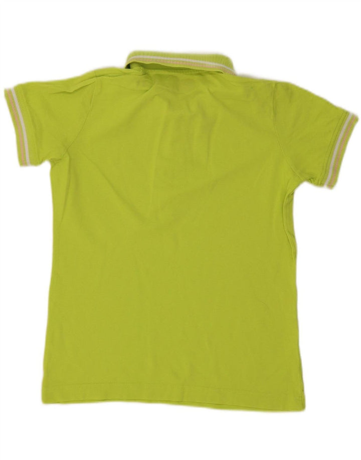 KAPPA Womens Polo Shirt UK 12 Medium Green