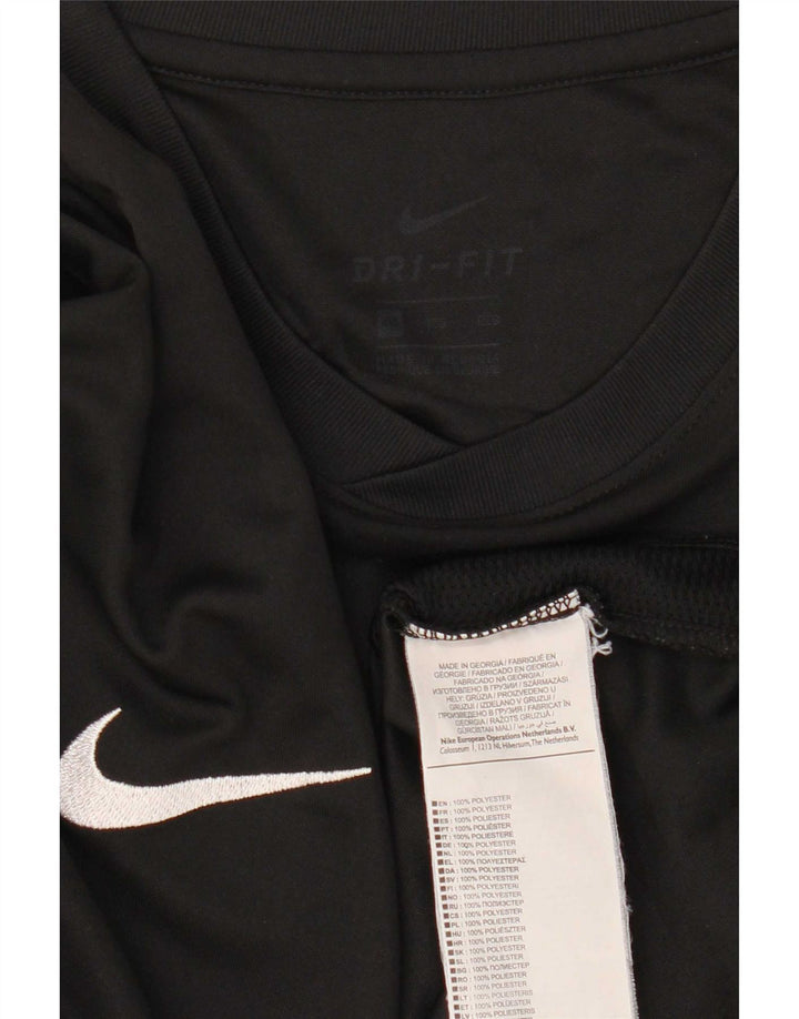 Ανδρικό T-shirt Nike Dri Fit Top 2XL μαύρο πολυεστέρα
