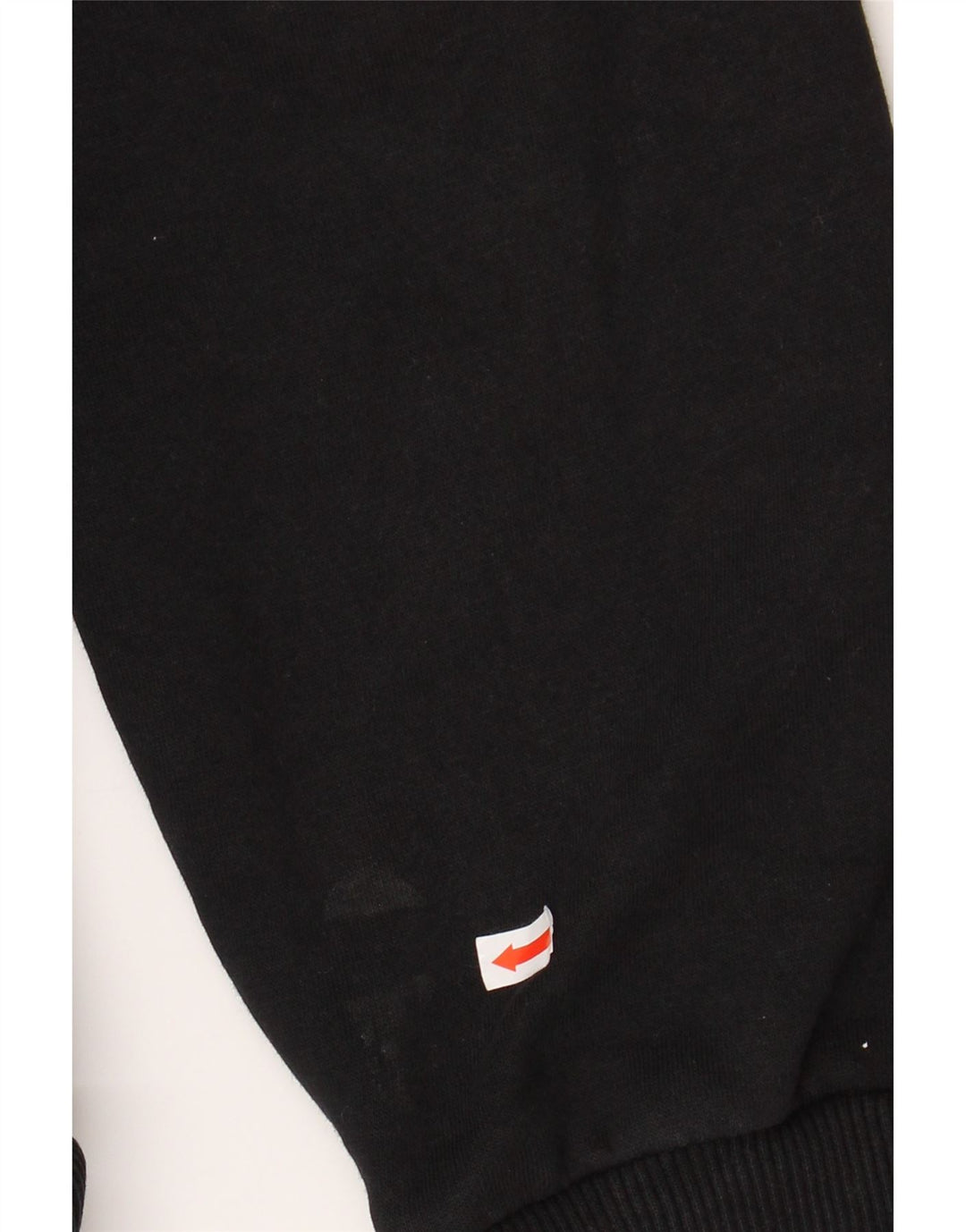 Ανδρικό πουλόβερ NIKE με φερμουάρ, μαύρο βαμβακερό