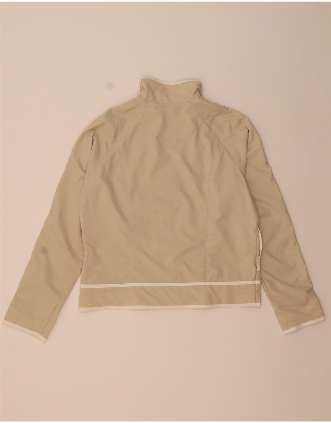 Γυναικεία φόρμα Nike Top Jacket US 12/14 Μεγάλο μπεζ πολυεστέρα