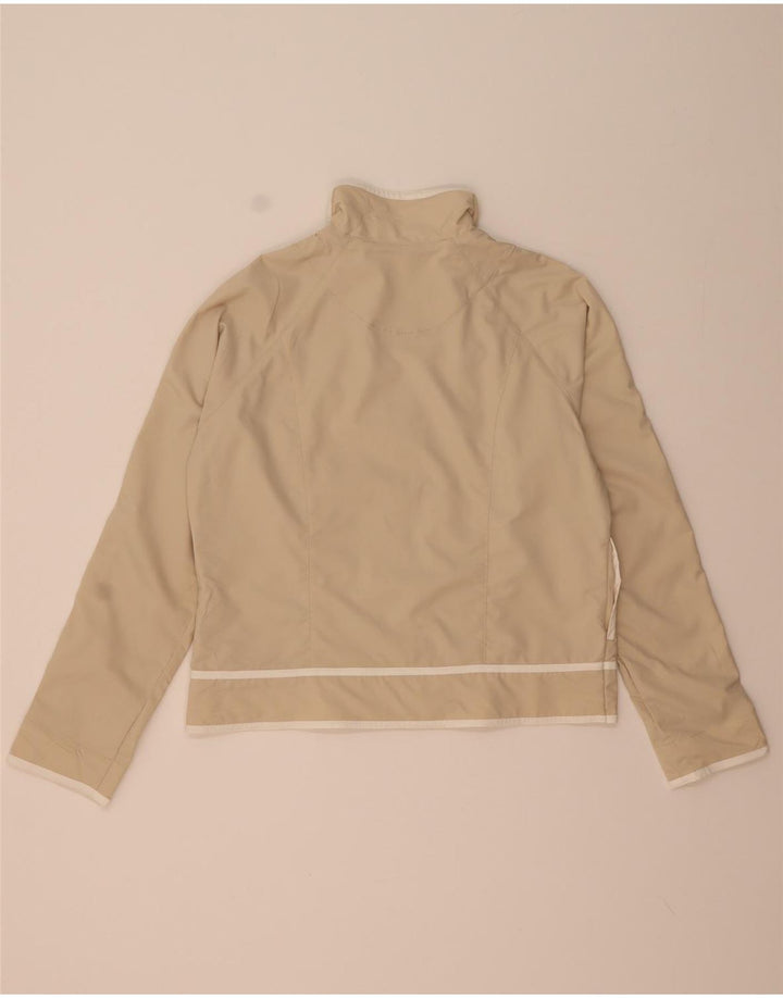 Γυναικεία φόρμα Nike Top Jacket US 12/14 Μεγάλο μπεζ πολυεστέρα