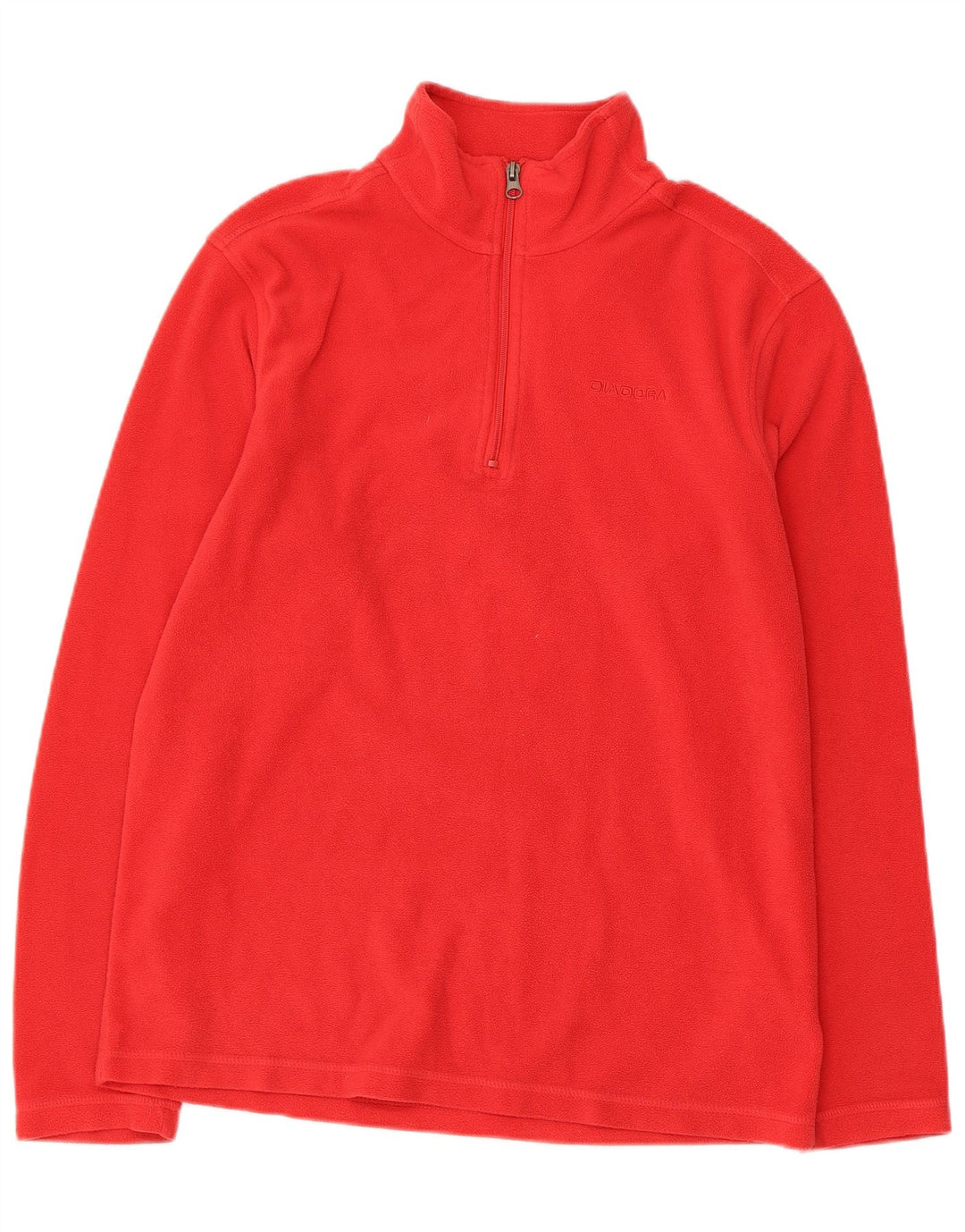 DIADORA Ανδρικό φερμουάρ Fleece Jumper Μεγάλο Κόκκινο Πολυεστέρας