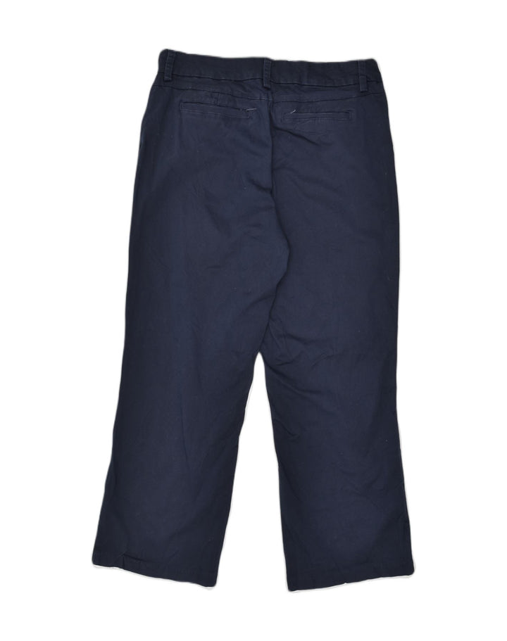 LEE Womens Curvy Fit Straight Casual Trousers US 22 3XL W36 L29 Navy Blue | Vintage Lee | Thrift | Second-Hand Lee | Used Clothing | Messina Hembry 