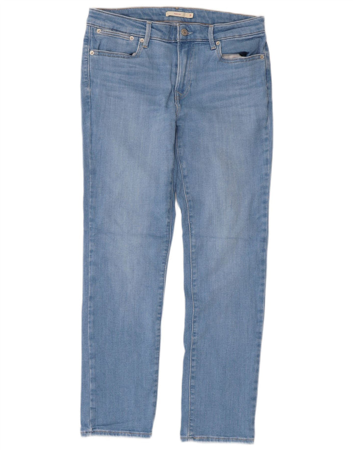 LEVI'S Γυναικείο 712 Slim Jeans W31 L30 Μπλε Βαμβακερό