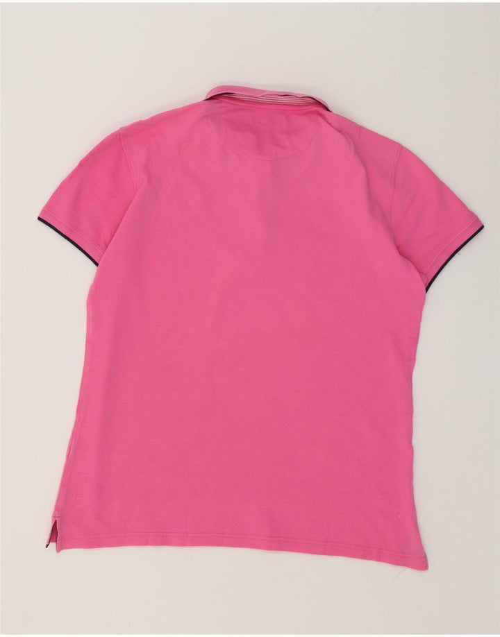 Massimo Dutti Ανδρικό πουκάμισο Polo Slim Fit μεγάλο ροζ