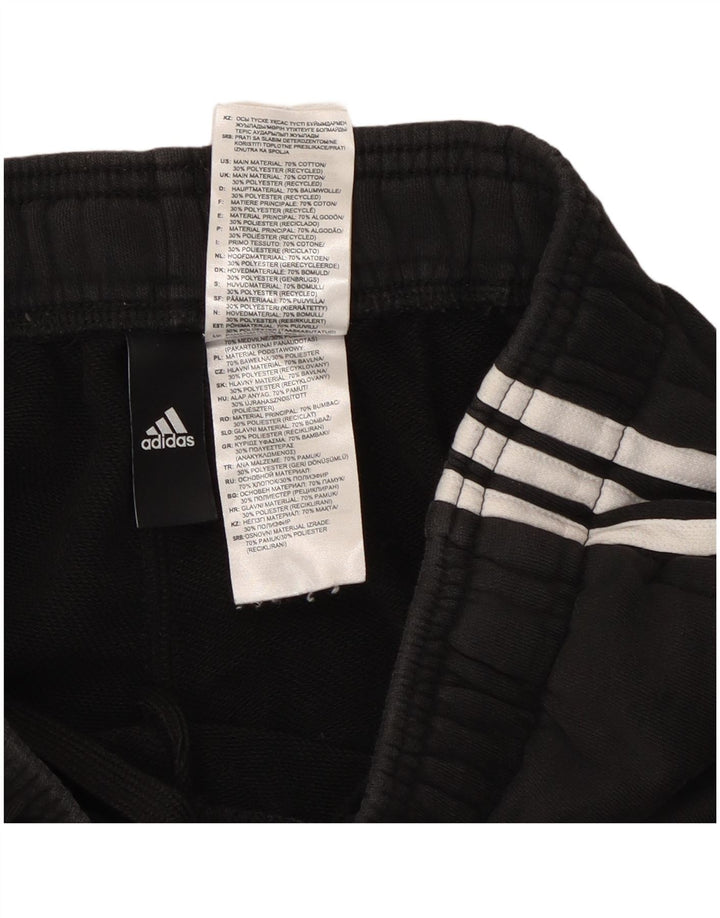 Ανδρική αθλητική φόρμα Adidas, μεσαίο μαύρο βαμβακερό