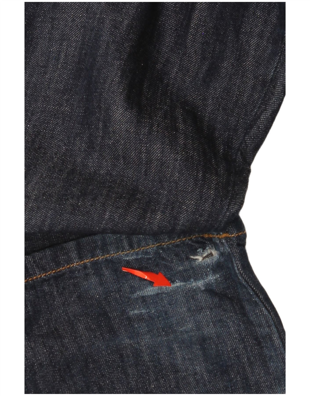 CALVIN KLEIN Γυναικείο ίσιο τζιν W27 L35 Navy Blue Cotton