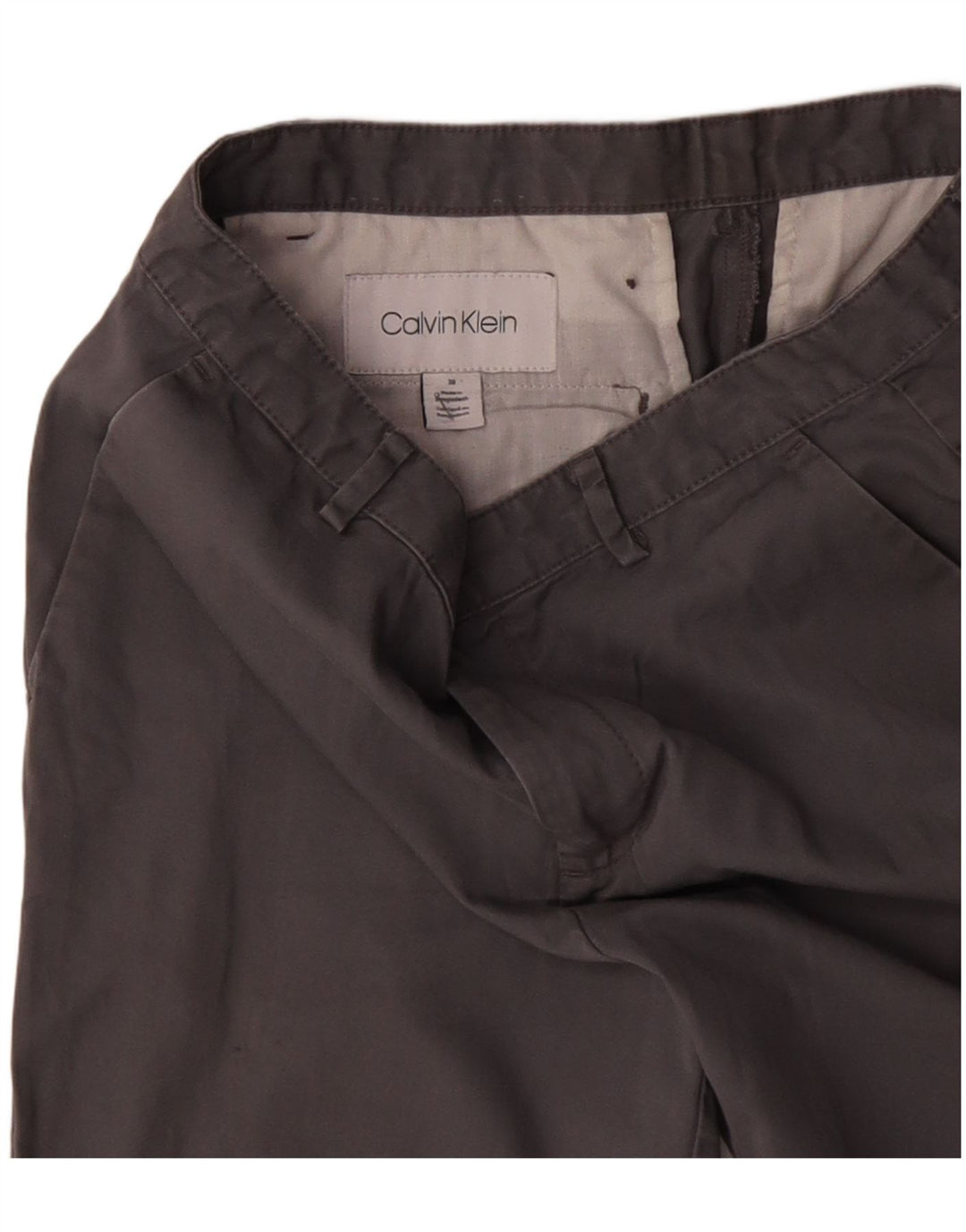Ανδρικό σορτς Chino CALVIN KLEIN W30 Μεσαίο γκρι βαμβακερό