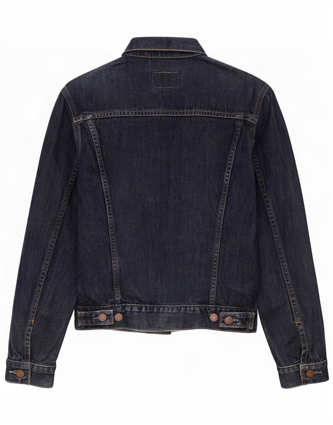 Levi's Γυναικείο Τζιν Μπουφάν UK 12 Medium Navy Blue Cotton