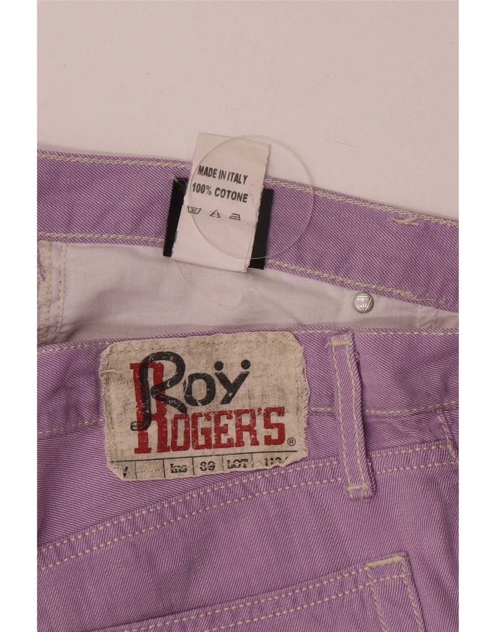 Roy Rogers Γυναικείο Slim Jeans W33 L32 Μωβ βαμβακερό