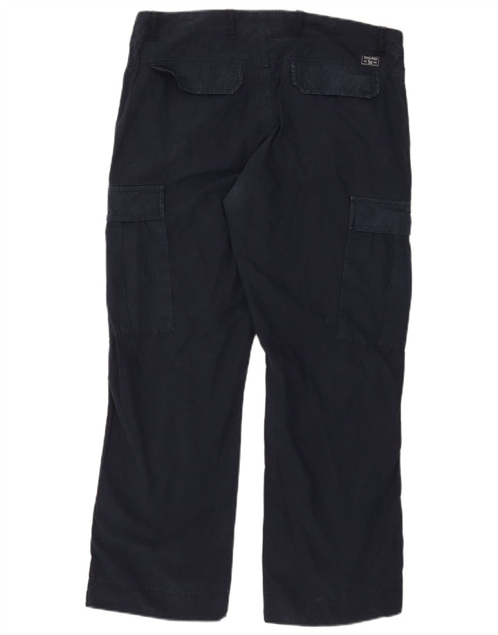 Woolrich Ανδρικό ίσιο παντελόνι Cargo W34 L27 Navy Blue
