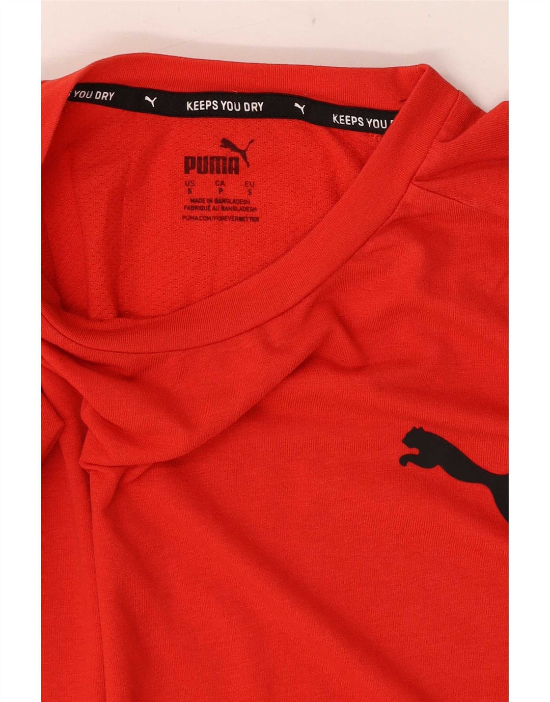 Ανδρικό T-Shirt Puma Top Μικρό κόκκινο