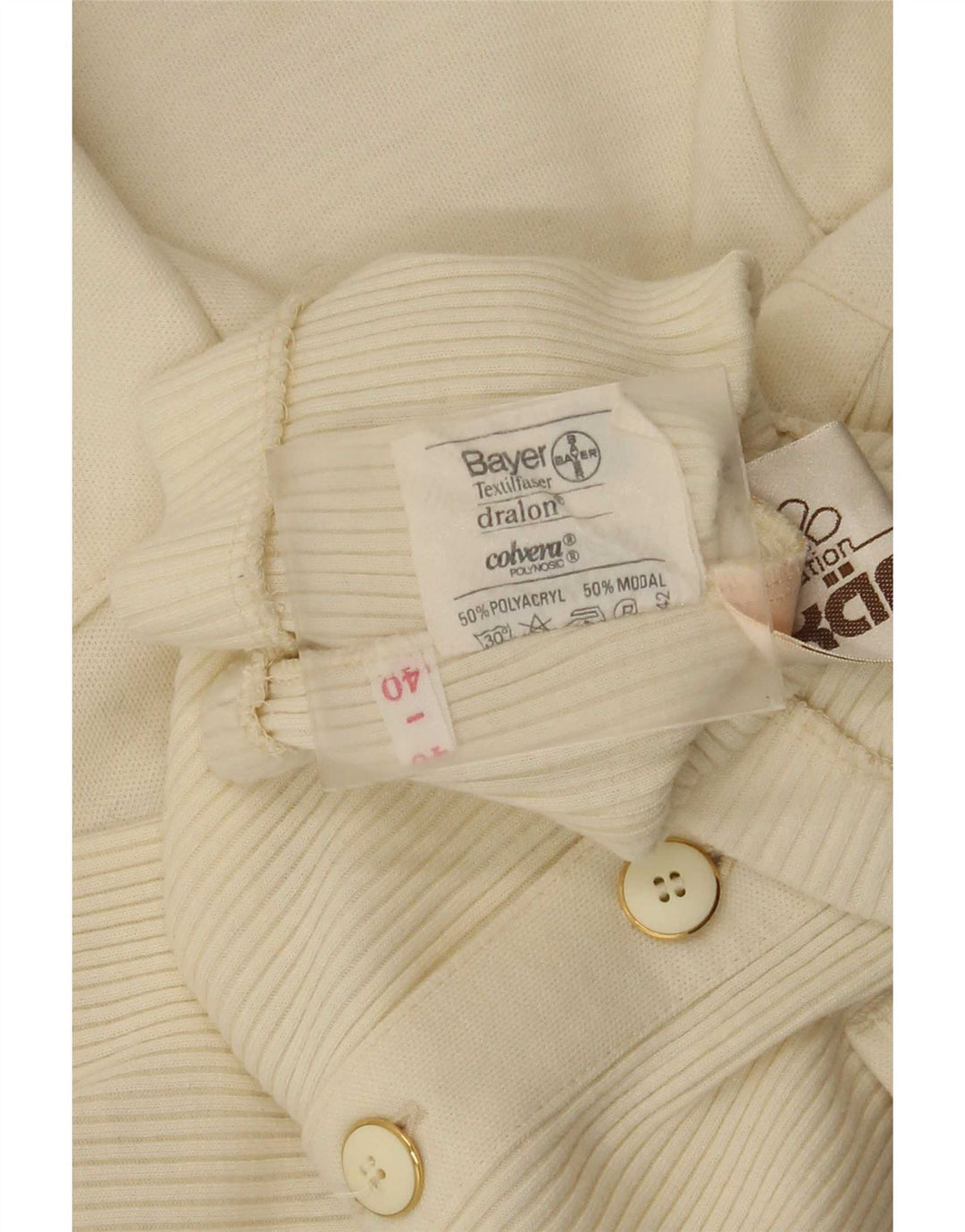 Γυναικείο κοντομάνικο ζακέτα Karner IT 40 Small Off White